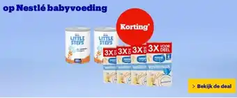 Bol.com op Nestlé babyvoeding aanbieding
