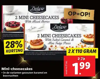 Lidl Mini-cheesecakes aanbieding