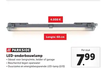 Lidl LED-onderbouwlamp aanbieding