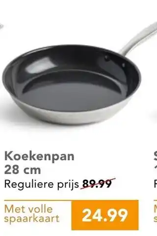 Coop Koekenpan 28cm aanbieding