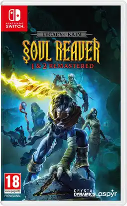 MediaMarkt Legacy of Kain: Soul Reaver 1 & 2 Remastered – NL/FR - Switch aanbieding