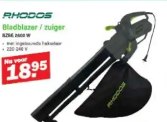 Van Cranenbroek RHODOS Bladblazer zuiger aanbieding