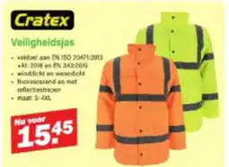 Van Cranenbroek Cratex Veiligheidsjas aanbieding