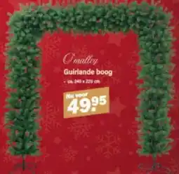 Van Cranenbroek O'malley Guirlande boog aanbieding