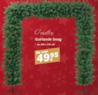 Van Cranenbroek O'malley Guirlande boog aanbieding