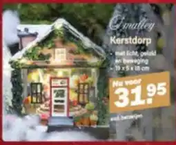 Van Cranenbroek O'malley Kerstdorp aanbieding