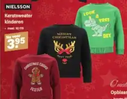Van Cranenbroek Nielsson Kerstsweater kinderen aanbieding