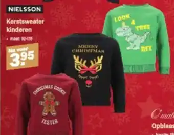 Van Cranenbroek Nielsson Kerstsweater kinderen aanbieding
