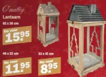 Van Cranenbroek O'malley Lantaarn aanbieding