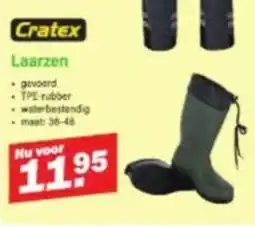Van Cranenbroek Cratex Laarzen aanbieding