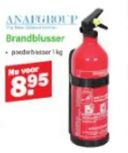 Van Cranenbroek ANAFGROUP Brandblusser aanbieding