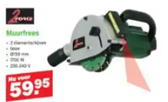 Van Cranenbroek Muurfrees aanbieding