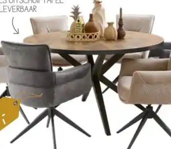 Pronto wonen Eettafel Mascaro aanbieding