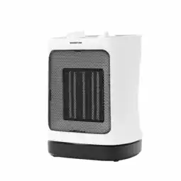 Bol.com Inventum KC222WOS - Keramische kachel - Vrijstaand - 60° oscillatie - Wit/Zwart aanbieding