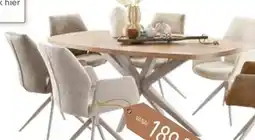 Pronto wonen Eettafel Mascaro aanbieding