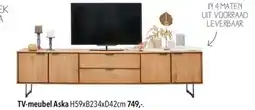 Pronto wonen TV meubel Aska aanbieding