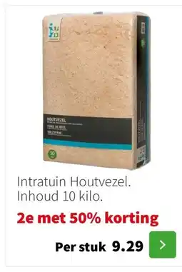 Intratuin Intratuin Houtvezel. Inhoud 10 kilo. aanbieding