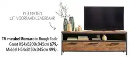 Pronto wonen TV meubel Romaro aanbieding