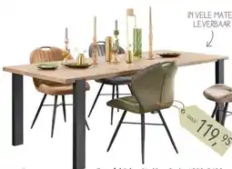 Pronto wonen Eettafel Adanti aanbieding