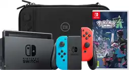Coolblue Nintendo Switch Rood/Blauw + Pokémon Legends: Z-A + BlueBuilt Beschermhoes aanbieding