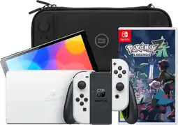 Coolblue Nintendo Switch OLED Wit + Pokémon Legends: Z-A + BlueBuilt Beschermhoes aanbieding