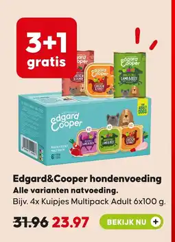 Pets Place Edgard&Cooper hondenvoeding aanbieding