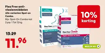 Pets Place Fleg Free anti vlooienmiddelen aanbieding
