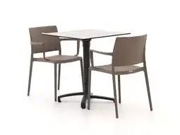 Kees Smit Forza Sile/Canzo 70cm dining tuinset 3-delig verstelbaar aanbieding