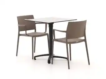Kees Smit Forza Sile/Canzo 70cm dining tuinset 3-delig verstelbaar aanbieding