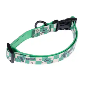 Zooplus Harry Potter halsbandSlytherin, groen maat L: 35 - 56 cm nekomtrek, 20 mm brede Hond aanbieding