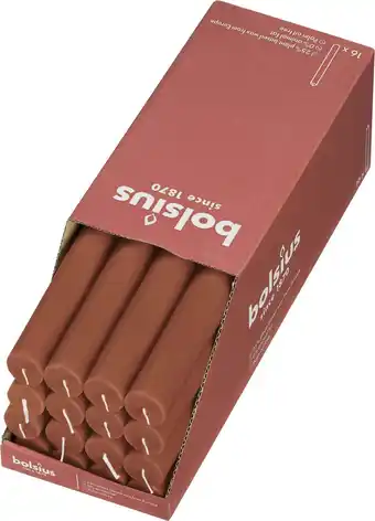 Intratuin Bolsius dinerkaars Rustiek Shine bruin 13 uur D 2,3 H 27 cm aanbieding