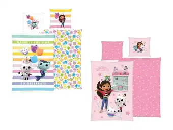 Lidl Gabby´s Dollhouse Dekbedovertrek 140 x 200 cm aanbieding