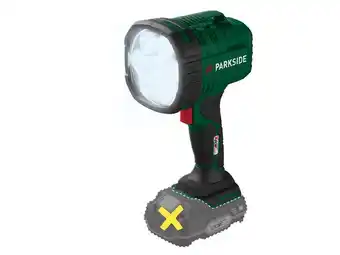 Lidl PARKSIDE Accu-LED-handlamp 20 V zonder accu en lader aanbieding
