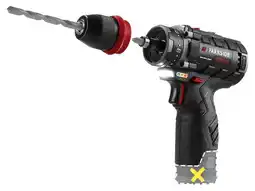 Lidl PARKSIDE PERFORMANCE Accu-schroefboormachine 12 V zonder accu en lader aanbieding