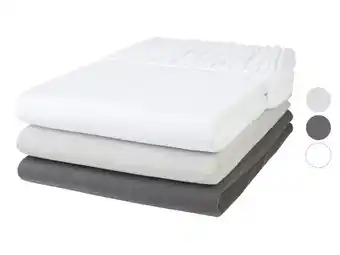 Lidl LIVARNO home Jersey hoeslaken 90-100 x 200 cm aanbieding
