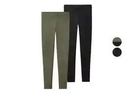 Lidl esmara Set van 2 dames leggings aanbieding