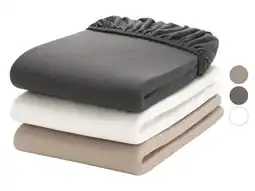 Lidl LIVARNO Jersey hoeslaken 180-200 x 200 cm aanbieding