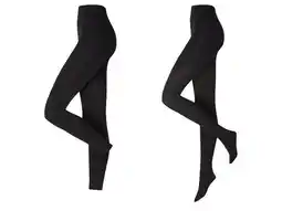 Lidl esmara Dames thermopanty of -legging 100 DEN aanbieding