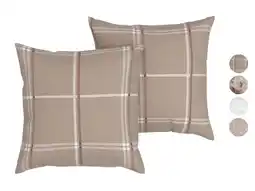 Lidl LIVARNO home 2 Kussenslopen 60 x 50 cm aanbieding