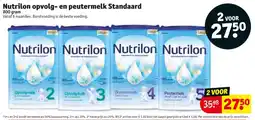 Kruidvat Nutrilon opvolg- en peutermelk Standaard aanbieding