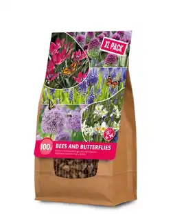 Welkoop Florex Bloembollenmix Bij en Vlindervriendelijk - Bloembollen - XL zak - Gemengd - 100stuks aanbieding