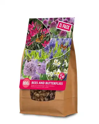 Welkoop Florex Bloembollenmix Bij en Vlindervriendelijk - Bloembollen - XL zak - Gemengd - 100stuks aanbieding