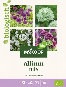 Welkoop Welkoop Biologisch Allium mix - Bloembollen - Gemengd - 30stuks aanbieding
