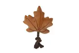 Welkoop Beeztees Blad met Touw - Knuffel - Hondenspeelgoed - Bruin - 26x28,5x4,5 cm aanbieding