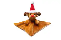 Welkoop Beeztees Doek Rendier - Knuffel - Hondenspeelgoed - Bruin - 21x15 cm aanbieding