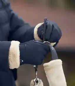 Welkoop ELT St. Moritz - Paardrijhandschoenen - L - Blauw aanbieding