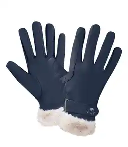Welkoop ELT St. Moritz - Paardrijhandschoenen - S - Blauw aanbieding