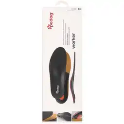 Welkoop Pedag Worker - Inlegzool - Zwart aanbieding