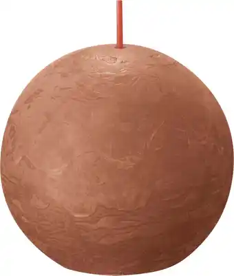 Intratuin Bolsius bolkaars Rustiek Shine bruin 25 uur D 7,6 H 7,1 cm aanbieding
