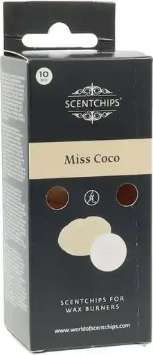 Intratuin ScentChips geurwax Miss Coco 10 stuks aanbieding
